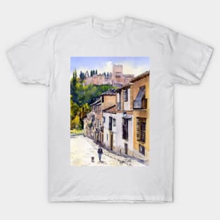 Calle Victoria, Granada T-Shirt